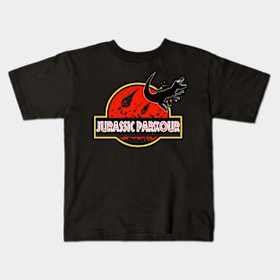 Jurassic Parkour Kids T-Shirt